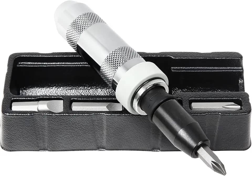 Powerbuilt Ferramenta de extratora de chave de impacto de 1/2 polegada, pontas de chave de fenda com fenda ou Phillips, remove parafusos enferrujados e danificados - 648002, grande