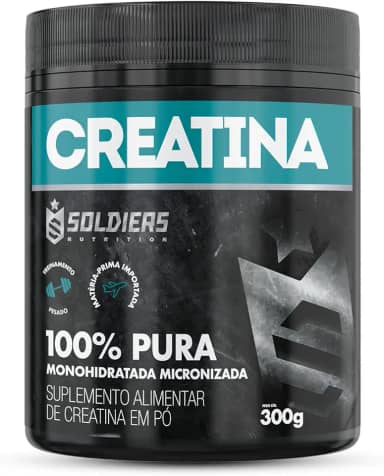 Soldiers Nutrition Creatina Monohidratada Pote 300g