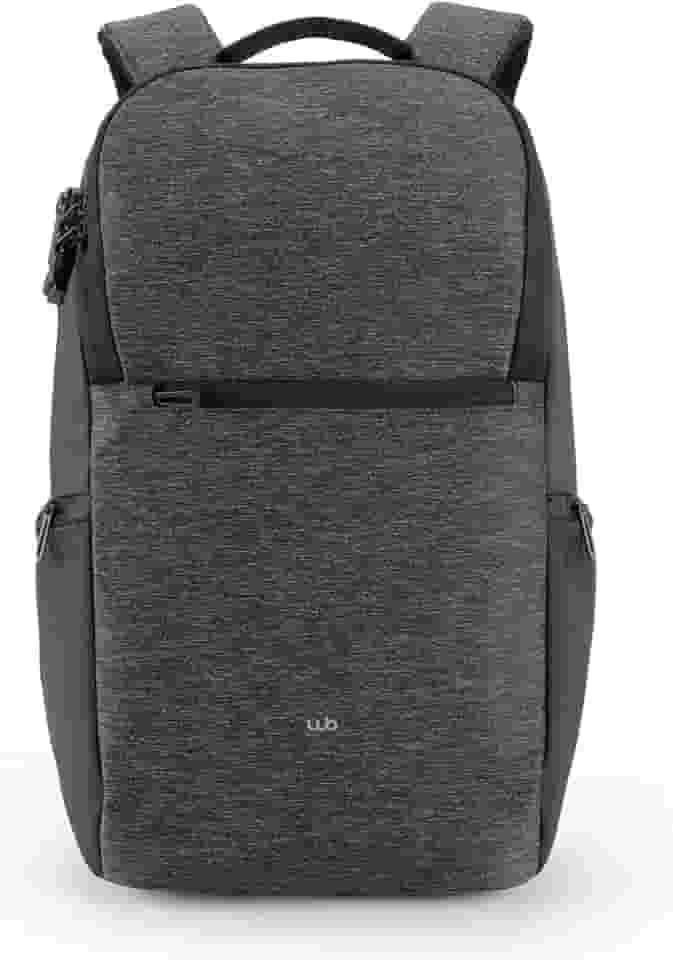 WB Mochila Executiva para Notebook até 15,6' Ulf Impermeável Antifurto com Cadeado Anti-transpirante (Cinza)