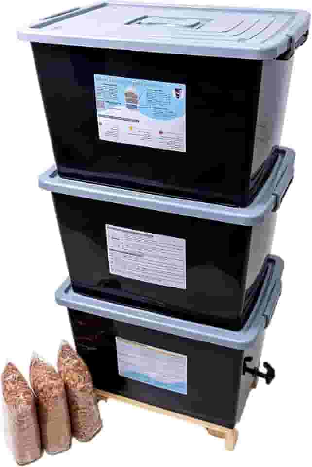 Composteira Doméstica Minhocário 150l - Produza seu próprio adubo orgânico