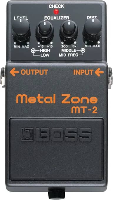 Mt-2 | Pedal de Distorção Boss Metal Zone Mt-2