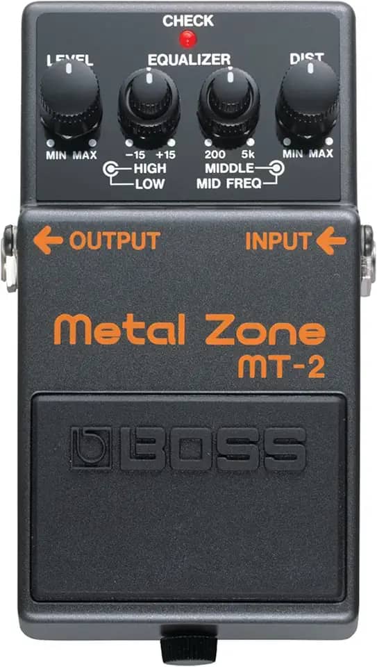 Mt-2 | Pedal de Distorção Boss Metal Zone Mt-2