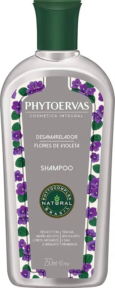 Phytoervas Desamarelador Shampoo Uso Diário, 250 ml