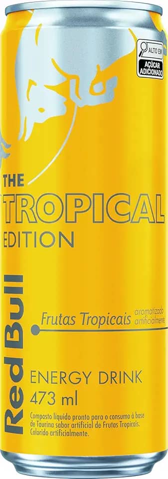 Red Bull Energético, Tropical, 473 ml