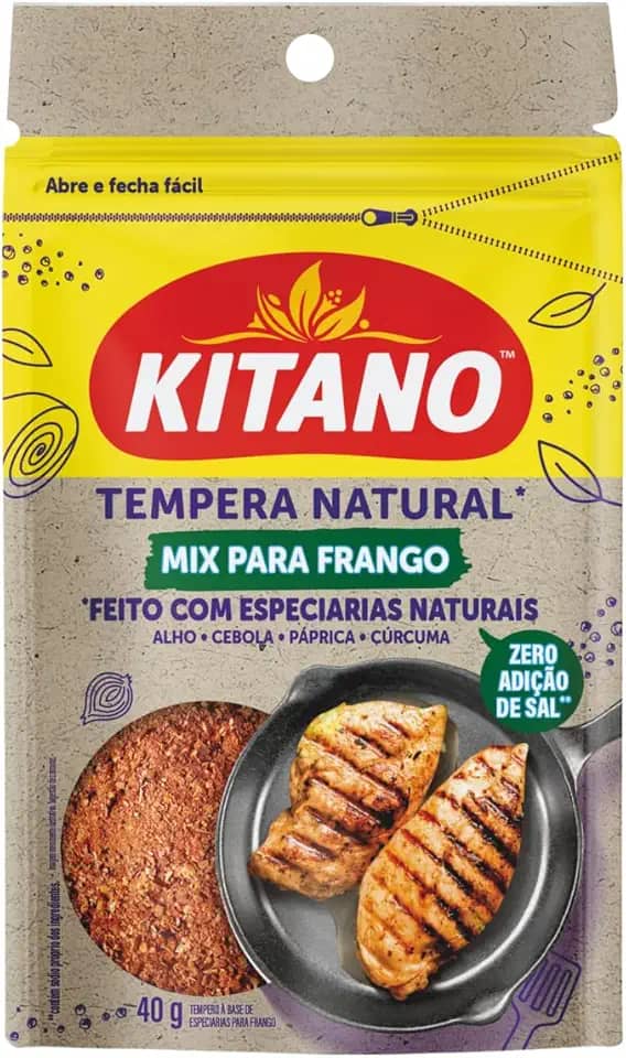 Tempero para Frango Kitano Pouch 40g