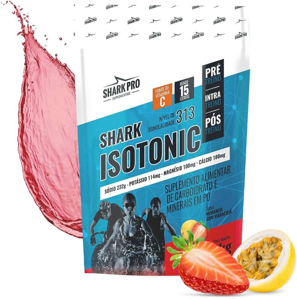 ISOTONICO - 1KG - MORANGO C/MARACUJA