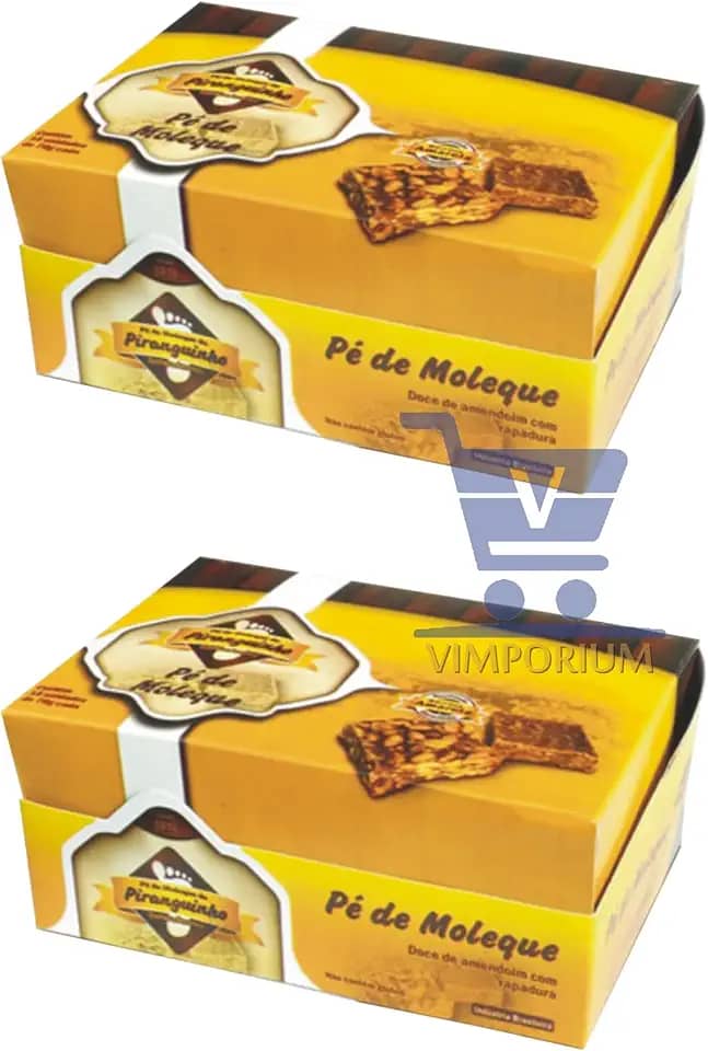 2 Caixas Do Legítimo Pé De Moleque De Piranguinho