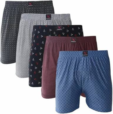 Kit com 3 ou 5 Cueca Samba Canção Adulto Somellos P ao EXGG