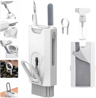 Kit de Limpeza Multifuncional de 8 em 1 para Teclado, Fone de Ouvido, Tela de Computador, Removedor de Teclas, AVIBES