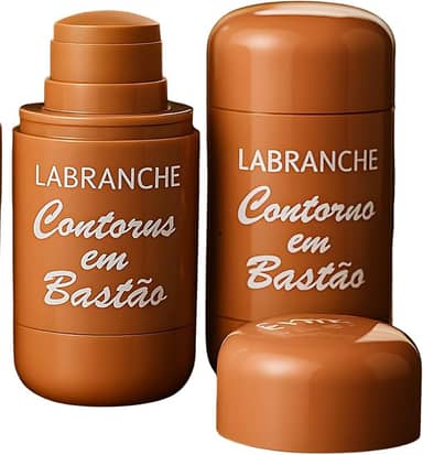 Maquiagem Labranche em Stick, Contorno ou Blush em Bastão, Textura Cremosa, Acabamento Natural, Embalagem de Sucesso e Compacta (Contorno 3)
