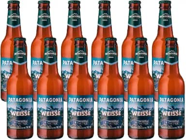 Pack de Patagonia Weisse Nacional 355ml, 12 Unidades