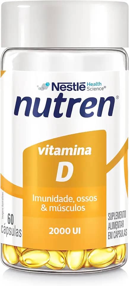 Nutren Suplemento Alimentar Vitamina D 2.000Ui 60 Cápsulas