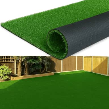 Grama Sintetica Artificial 12mm com protecao UV e Anti-Fungo 2,00 x 5,00m (10m2)