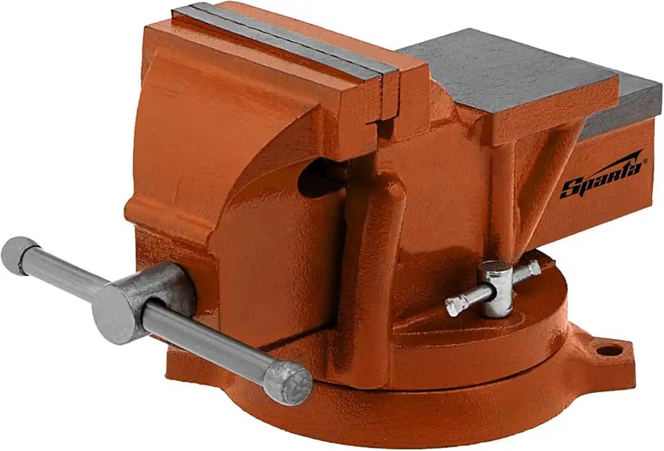 Sparta Torno/Morsa De Bancada 4' (100 Mm) Giratória Com Bigorna