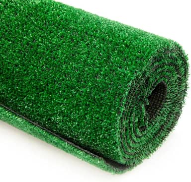 5 Metros Quadrados Grama Sintética 12 mm 5m2 Decorativa Esportiva Pet 2,5x2m Verde