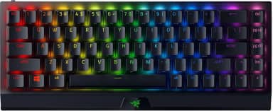 RAZER Teclado mecânico para jogos Blackwidow V3 Mini Hyperspeed (Green Switch) 65% sem fio (Rz03-03891400-R3M1)