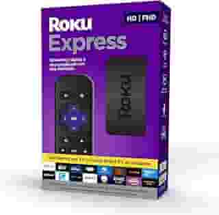 Roku Express - Streaming player Full HD, Transforma sua TV em Smart TV, controle remoto e cabo HDMI inclusos