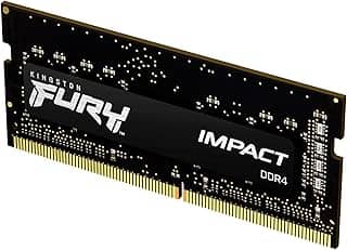 Memória Notebook Kingston Fury Impact 16GB DDR4 3200 Mhz - Preto