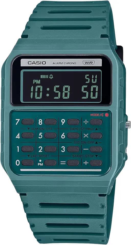 Casio Relógio: Prata CA-53WB-3BDF, Prata, Pulseira