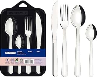 Faqueiro Tramontina Malibu em Aço Inox 16 Peças