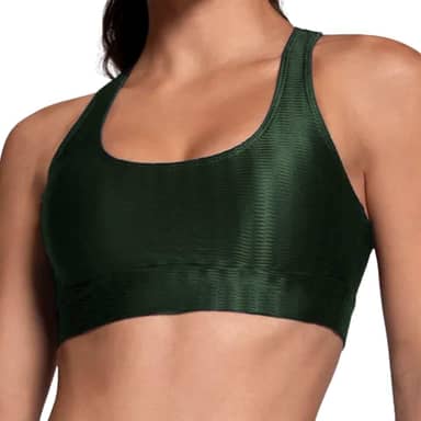 Top Academia Feminino 3D Bojo Removível Alta Sustentação Selene