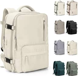 Mochila Executiva de Viagem Grande 40L Impermeável com Porta USB, Mochila Compartimento para Notebook, Mochila Feminina/Masculina Reforçada para Trabalho e viagem – VANOVA