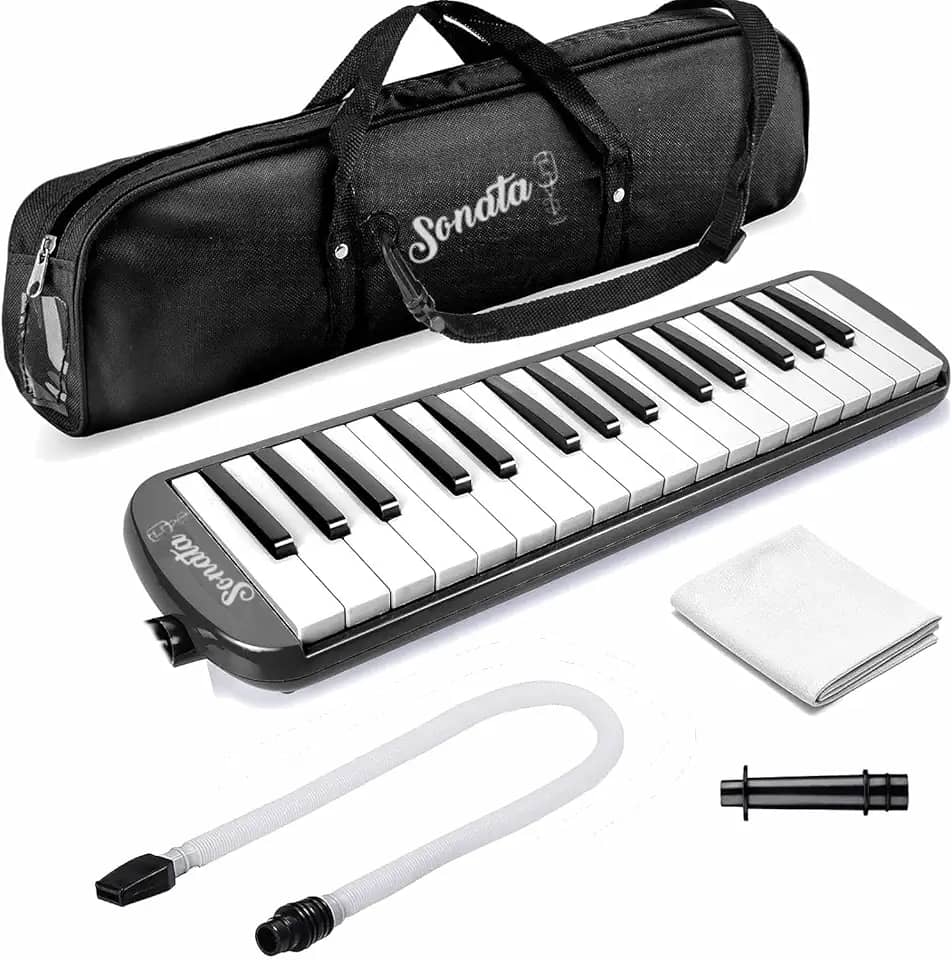 Escaleta Sonata 32 Teclas Profissional + Bag (PRETO)