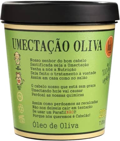 Umectação Oliva, Lola Cosmetics, Verde/Preto