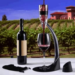 Decanter de Vinho aerador Magic Deluxe 5 peças CBR03518 - Commerce Brasil