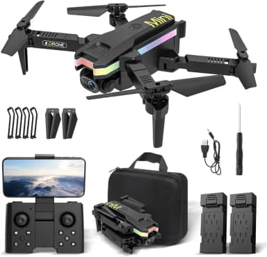 Drone com Camera 4K XT8 Pro, Drone Profissional, 110° Ultra Angular, Controle Remoto Drones com Modo VR