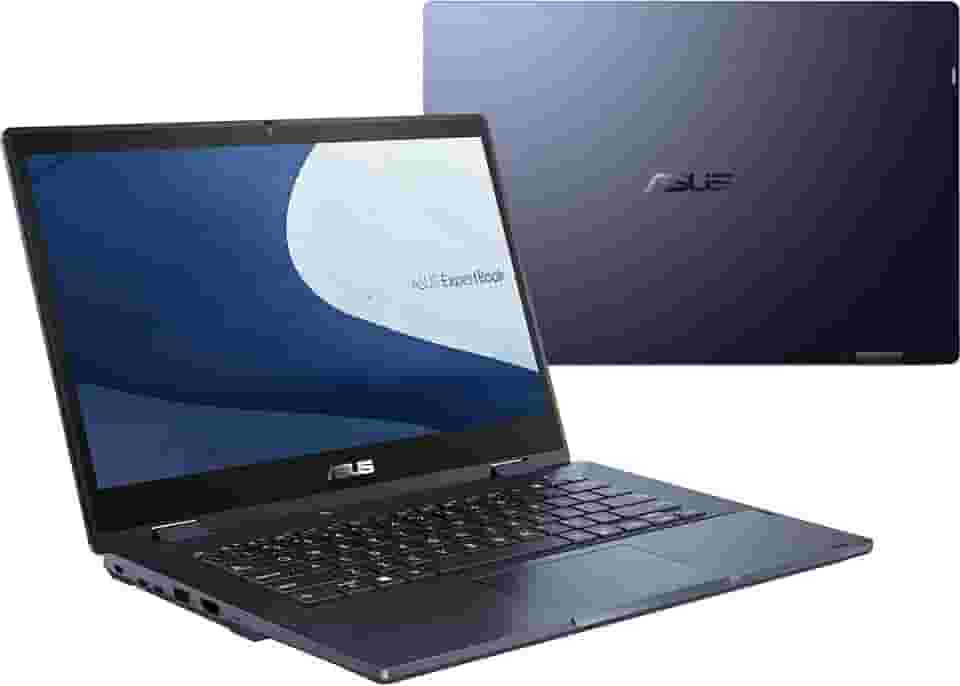 ASUS Notebook empresarial ExpertBook B3 fino e leve, FHD de 35.6 cm, Core i7-1165G7, SSD de 512 GB, RAM de 16 GB, bateria para o dia todo, videoconferência de nível empresarial, NumberPad, Win 10 Pro,