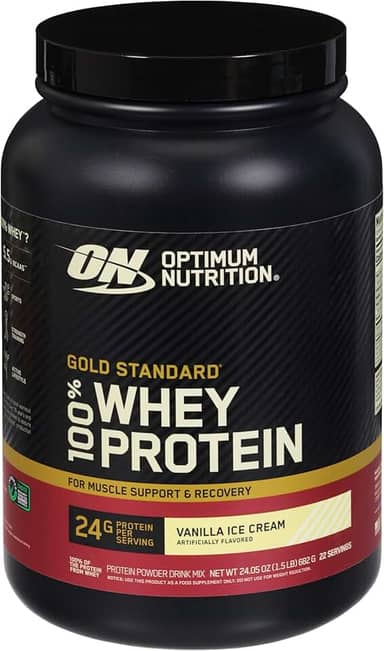 ON WHEY GOLD STANDARD BAUNILHA 1,5LBS (682G)