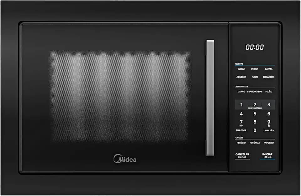 Micro-ondas de Embutir 35L Preto Midea 220V