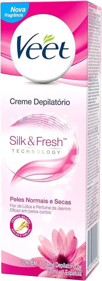 Creme Depilatório Corporal Veet Peles Normais e Secas - 100ml