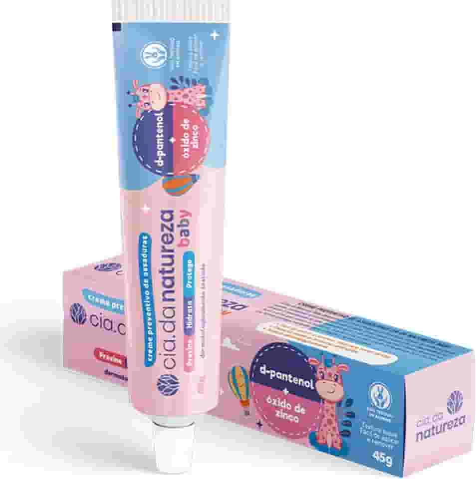 Cia Da Natureza - Cremoso Prev Assaduras Cia Da Natureza Baby 45G Dpantenol/Oxido De Zinco