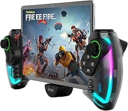 VivazTech Ipega Controle para Celular – Gamepad Android, Compatível com iOS, PS3, PC e Notebooks – Com Bluetooth, Iluminação RGB, Gatilhos Hall, Função Turbo, Vibração