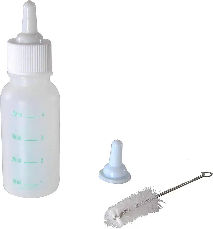 Mamadeira e Esc 11,7cm Western Western Pet para Cães, Branco