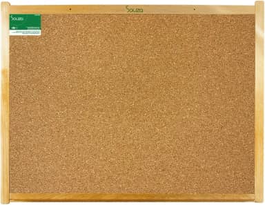 Quadro de Cortiça Standard, 90cm X 60cm, Mold. Pinus Luxo - Souza & Cia (Ref: 3294)