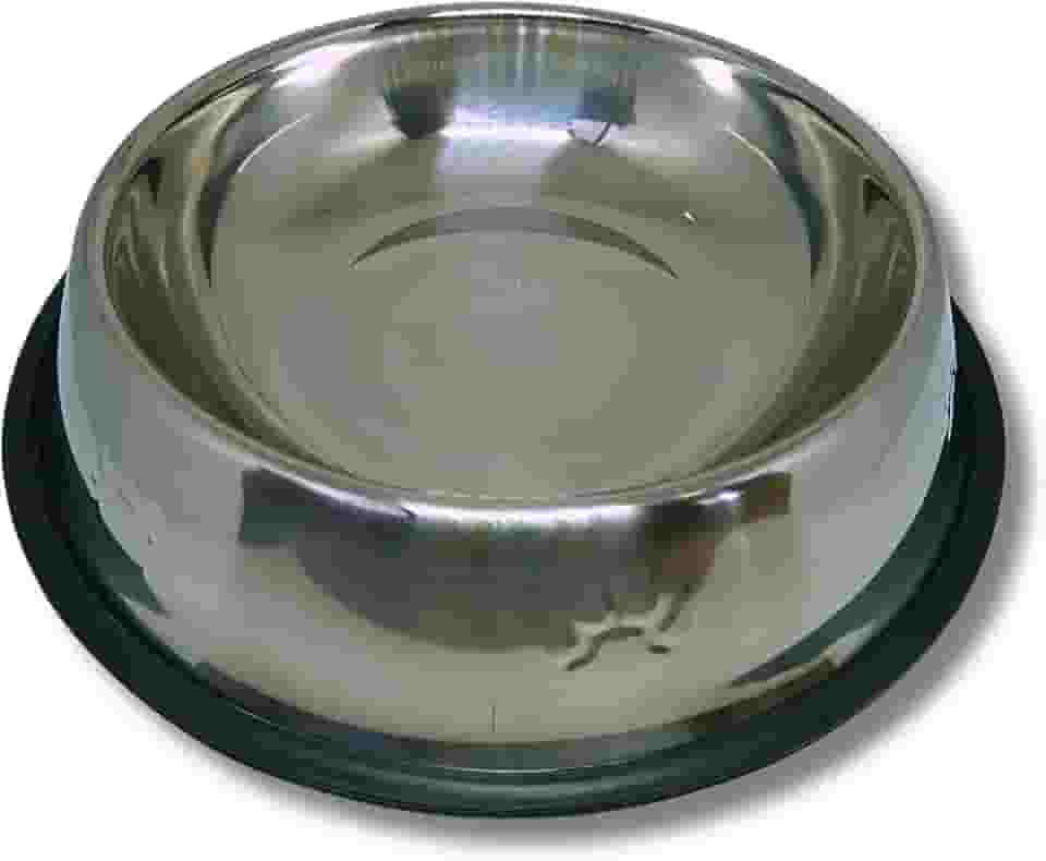 Comedouro 1600ml Inox Tigela Pote Ração Água Cão Grande Gigante