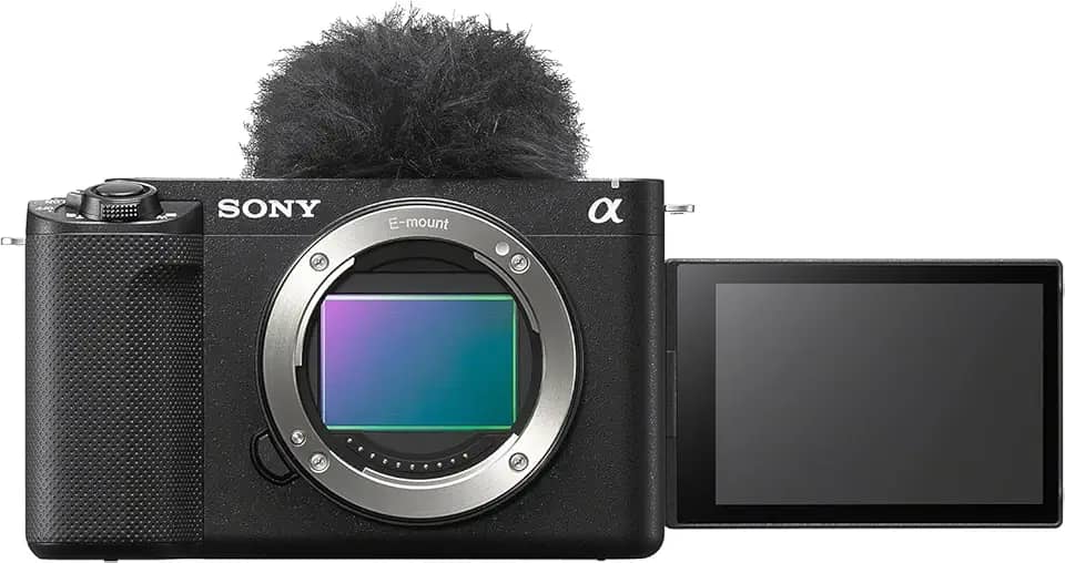Sony Câmera Vlog Alpha ZV-E1 Full-Frame com lente intercambiável sem espelho - Corpo preto