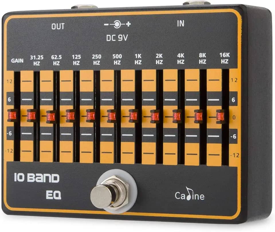 Caline USA, Pedal de efeitos de guitarra EQ de 10 bandas CP-24
