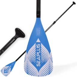 SEAPLUS Carbon Fiber Paddle, 3-PCS Adjustable Paddle for Stand up Paddle Board, SUP Paddle, Adjusted from 67' to 82.6'(1.7-2.1m) 1.65Lb(751g)