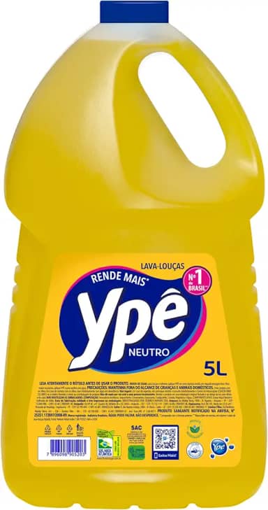 Ypê Detergente Neutro 5L