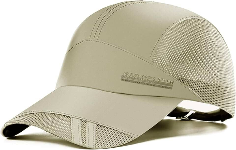 Boné de beisebol, boné de corrida, golfe, masculino, pickleball, secagem rápida, para homens e mulheres, proteção solar