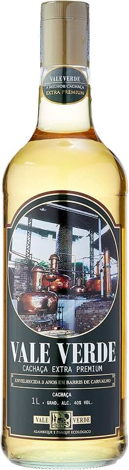 Cachaça Vale Verde Extra Premium Ouro 1000Ml Vale Verde Sabor