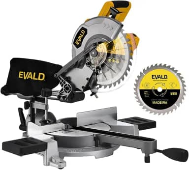 EVALD Serra 1/2 Esquadria Telescópica 10 POL 1800W EV255T 110V