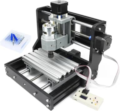 RATTMMOTOR CNC1610-PRO Kit de mini fresadora CNC de 3 eixos GRBL Control DIY para corte de madeira, plástico, acrílico, PVC, PCB