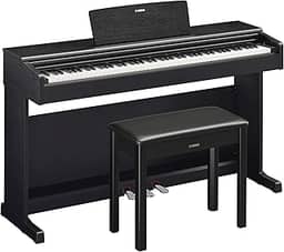 Piano Digital Arius YDP 145 B Preto 88 Teclas Yamaha