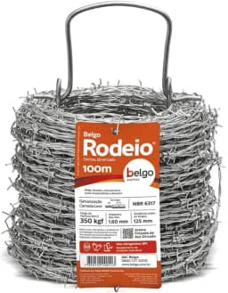 Arame Farpado Rodeio 100 m Belgo