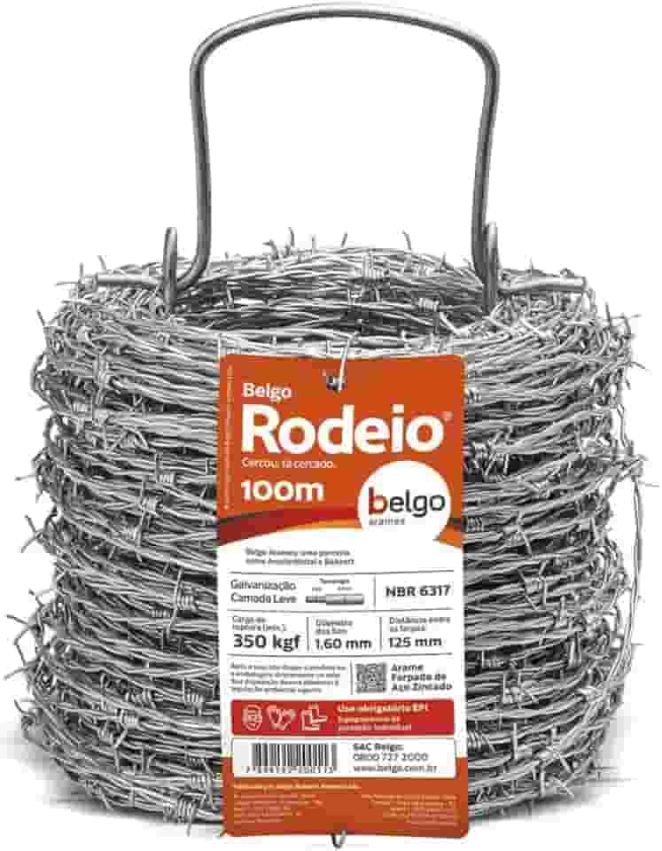 Arame Farpado Rodeio 100 m Belgo